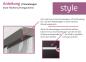 Preview: Style Paneelwagen mit Blende oder ohne Blende Anleitung